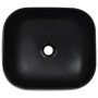Waschbecken 44,5x39,5x14,5 cm aus schwarzer Keramik von vidaXL, Sinkt - Ref: Foro24-143906, Preis: 71,86 €, Rabatt: %