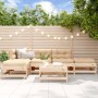Gartenmöbel-Set 6-teilig aus massivem Kiefernholz von , Gartensets - Ref: Foro24-3186312, Preis: 321,21 €, Rabatt: %