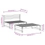 Garden furniture set 2 pieces solid pine wood by , Garden sets - Ref: Foro24-3186585, Price: 169,92 €, Discount: %