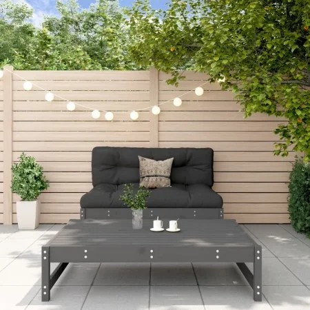 Gartenmöbel-Set 2-teilig aus massivem grauem Kiefernholz von , Gartensets - Ref: Foro24-3186587, Preis: 206,18 €, Rabatt: %
