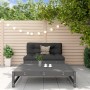 Gartenmöbel-Set 2-teilig aus massivem grauem Kiefernholz von , Gartensets - Ref: Foro24-3186587, Preis: 208,57 €, Rabatt: %