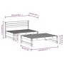 Gartenmöbel-Set 2-teilig aus massivem grauem Kiefernholz von , Gartensets - Ref: Foro24-3186587, Preis: 206,18 €, Rabatt: %