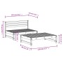 Gartenmöbel-Set 2-teilig aus massivem grauem Kiefernholz von , Gartensets - Ref: Foro24-3186587, Preis: 208,57 €, Rabatt: %
