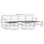 Gartenmöbel-Set 7-teilig aus massivem weißem Kiefernholz von , Gartensets - Ref: Foro24-3186390, Preis: 457,37 €, Rabatt: %