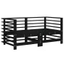 Garden furniture set 7 pieces solid black pine wood by , Garden sets - Ref: Foro24-3186442, Price: 448,96 €, Discount: %