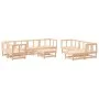 Gartenmöbel-Set 10-teilig aus massivem Kiefernholz von , Gartensets - Ref: Foro24-3186564, Preis: 479,85 €, Rabatt: %