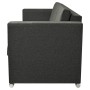 2-teilige Sofagarnitur aus dunkelgrauem Stoff von , Sofas - Ref: Foro24-274214, Preis: 874,03 €, Rabatt: %