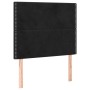 Kopfteile 2 Einheiten aus schwarzem Samt 80x5x78/88 cm von , Kopf- und Fußteile - Ref: Foro24-3116224, Preis: 51,55 €, Rabatt: %
