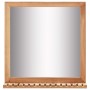 Mueble de lavabo con espejo de madera maciza de nogal de vidaXL, Muebles de baño - Ref: Foro24-247607, Precio: 108,66 €