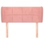 Rosa Samtkopfteil 83x23x78/88 cm von , Kopf- und Fußteile - Ref: Foro24-3117179, Preis: 45,79 €, Rabatt: %