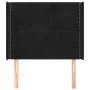 Kopfteil mit schwarzen Samtohren 83x16x118/128 cm von , Kopf- und Fußteile - Ref: Foro24-3119472, Preis: 64,60 €, Rabatt: %