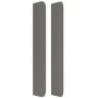 Headboard with ears gray synthetic leather 103x16x118/128cm by , Headboards and footboards - Ref: Foro24-3119528, Price: 62,0...
