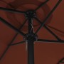Garden umbrella with aluminum pole 460x270 cm terracotta by vidaXL, Umbrellas - Ref: Foro24-44872, Price: 177,23 €, Discount: %