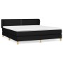 Boxspringbett mit schwarzer Stoffmatratze 160x200 cm von , Betten und Lattenroste - Ref: Foro24-3126735, Preis: 503,05 €, Rab...
