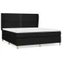 Boxspringbett mit schwarzer Stoffmatratze 160x200 cm von , Betten und Lattenroste - Ref: Foro24-3128455, Preis: 569,33 €, Rab...