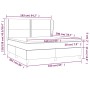 Boxspringbett mit schwarzer Stoffmatratze 160x200 cm von , Betten und Lattenroste - Ref: Foro24-3128455, Preis: 580,73 €, Rab...