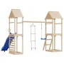Swing with rope ladder and blue stone rocks PE by vidaXL, Swings and play structures - Ref: Foro24-91695, Price: 54,29 €, Dis...
