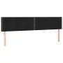 Box spring bed with mattress and LED black velvet 160x200 cm by , Beds and slatted bases - Ref: Foro24-3134353, Price: 478,78...