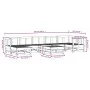 Gartenmöbel-Set 8-teilig aus imprägniertem Kiefernholz von , Gartensets - Ref: Foro24-3186283, Preis: 410,82 €, Rabatt: %