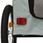 Fahrradanhänger für Haustiere, Eisen, Oxford-Stoff, schwarz, grau. von , Kinderwagen für Haustiere - Ref: Foro24-93860, Preis...