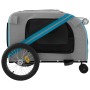 Fahrradanhänger für Haustiere, Eisen, Oxford-Stoff, blau grau. von , Kinderwagen für Haustiere - Ref: Foro24-93904, Preis: 10...
