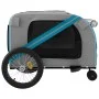 Remolque de bicicleta mascotas hierro tela Oxford azul gris by , pet strollers - Ref: Foro24-93904, Price: 107,11 €, Discount: %