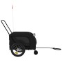 Fahrradanhänger für Haustiere, Eisen, schwarzes Oxford-Gewebe. von , Kinderwagen für Haustiere - Ref: Foro24-94024, Preis: 12...