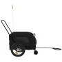 Remolque de bicicleta mascotas hierro tela Oxford negro de , Cochecitos para mascotas - Ref: Foro24-94024, Precio: 118,75 €, ...