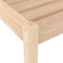 Tumbona madera maciza de pino 199,5x60x74 cm de , Tumbonas - Ref: Foro24-825065, Precio: 99,29 €, Descuento: %