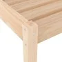Tumbona madera maciza de pino 199,5x60x74 cm de , Tumbonas - Ref: Foro24-825065, Precio: 97,99 €, Descuento: %