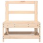 Mittleres Gartensofa aus massivem Kiefernholz von , Modulare Sofas für den Außenbereich - Ref: Foro24-825478, Preis: 69,02 €,...