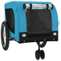 Fahrradanhänger für Haustiere, Eisen, Oxford-Stoff, blau schwarz von , Kinderwagen für Haustiere - Ref: Foro24-94030, Preis: ...