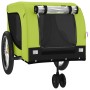Remolque de bicicleta mascotas hierro tela Oxford verde negro de , Cochecitos para mascotas - Ref: Foro24-94032, Precio: 95,0...