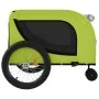 Remolque de bicicleta mascotas hierro tela Oxford verde negro de , Cochecitos para mascotas - Ref: Foro24-94032, Precio: 90,5...