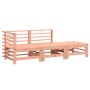 3-teiliges Gartensitzgruppen-Set aus massivem Douglasienholz von , Modulare Sofas für den Außenbereich - Ref: Foro24-825651, ...