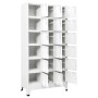 Spind mit 18 Metallfächern 90x40x180 cm von vidaXL, Schließfächer und Lagerschränke - Ref: Foro24-245966, Preis: 377,04 €, Ra...