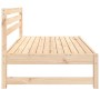 Sofás centrales de jardín 2 uds madera maciza de pino 120x80 cm by , Modular outdoor sofas - Ref: Foro24-825716, Price: 159,4...
