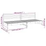 Gartencouches, 2 Stück, Massivholz aus Kiefer, 120x80 cm. von , Modulare Sofas für den Außenbereich - Ref: Foro24-825716, Pre...