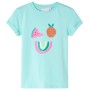 Camiseta infantil verde menta claro 116 by , Kids T-shirts - Ref: Foro24-11386, Price: 8,39 €, Discount: %