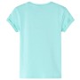 Camiseta infantil verde menta claro 116 by , Kids T-shirts - Ref: Foro24-11386, Price: 8,39 €, Discount: %