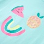 Camiseta infantil verde menta claro 116 by , Kids T-shirts - Ref: Foro24-11386, Price: 8,39 €, Discount: %