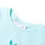 Kinder-T-Shirt in hellblauem Aquamarin, Größe 128. von , Kinder-T-Shirts - Ref: Foro24-11392, Preis: 8,30 €, Rabatt: %