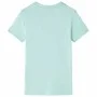 Camiseta infantil verde menta claro 140 de , Camisetas para niños - Ref: Foro24-12048, Precio: 9,24 €, Descuento: %