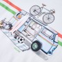 Kinder-T-Shirt in Naturfarben, Größe 116. von , Kinder-T-Shirts - Ref: Foro24-12036, Preis: 8,41 €, Rabatt: %