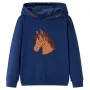 Kinderkapuzenpullover in Marineblau, Größe 116. von , Kinder-T-Shirts - Ref: Foro24-14041, Preis: 12,50 €, Rabatt: %