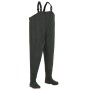 Waders with green boots size 42 by vidaXL, Waders for hunting and fishing - Ref: Foro24-133657, Price: 44,82 €, Discount: %