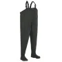 Waders with green boots size 42 by vidaXL, Waders for hunting and fishing - Ref: Foro24-133657, Price: 43,75 €, Discount: %