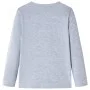 Kinder Langarmshirt in meliertem Grau, Größe 92. von , Kinder-T-Shirts - Ref: Foro24-13259, Preis: 8,59 €, Rabatt: %
