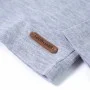 Kinder Langarmshirt in meliertem Grau, Größe 92. von , Kinder-T-Shirts - Ref: Foro24-13259, Preis: 8,59 €, Rabatt: %