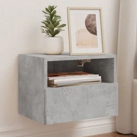 Muebles de pared para TV 2 uds madera gris hormigón 40x30x30 cm by , TV Furniture - Ref: Foro24-836847, Price: 42,07 €, Disco...